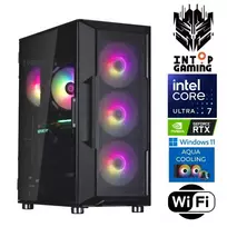 INTOP AQUA Ultra 7 265KF 32GB DDR5 1 TB SSD M.2 NVME + 2 TB RTX5050 8GB WiFi WIN11
