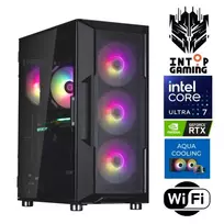 INTOP AQUA Ultra 7 265KF 16GB DDR5 1 TB SSD M.2 NVME + 2 TB RTX5050 8GB WiFi be operacinės sistemos