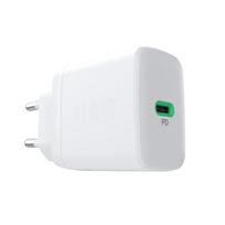 GREEN CELL USB wall charger 30W 1x USB-C WHITE