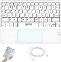 „Zenwire“ belaidė „Bluetooth“ klaviatūra su „Touchpad SLIM“ funkcija, skirta telefonams, planšetiniams kompiuteriams ir „iPad“ – WLK-619