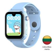 Išmanusis laikrodis vaikams KT37 UltraSlim (4G SIM, GPS, AI, AMOLED)