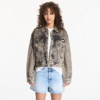 Calvin Klein Jeans 90s Trucker Jacket B Black - Dydis S (LV047H797G ZF9 Striukės)