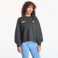 Nike ACG Tuff Fleece Crew-Neck Sweatshirt Dk Smoke Grey/ White - Dydis M (IU8168-070 Džemperiai)