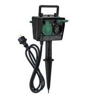 Solight PG02 sodo stulpas 4 lizdai 1,5m