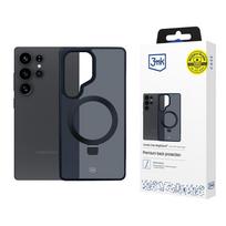 3mk Smoke Case Mag&Stand, skirtas Samsung Galaxy S25 Ultra – juodas
