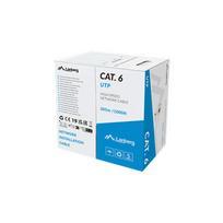 Lanberg Lan Cable Cat.6 UTP 305M Solid CU LSZH Grey CPR+ Fluke Passed | LCU6L-11CU-0305-S | LCU6L-11CU-0305-S | 5901969448122