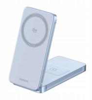 charger Ugreen Wireless 2in1 W756 MagFlow, Qi2 25W (szara) (55963) | 55963 | 6941876259632