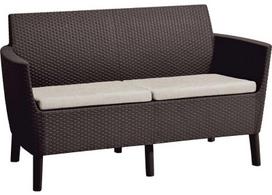 Keter Salemo 2 Seater Sofa ruda