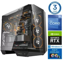 Stacionarus kompiuteris INTOP AQUA i7-14700F 32GB DDR5 1TB SSD M.2 NVME+2TB RTX5070Ti 16GB WIN11 (RW43941WH)