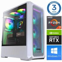 Stacionarus kompiuteris INTOP Ryzen 7 5700X 32GB 500SSD M.2 NVME+2TB RTX3050 6GB WIN11 (RW55570WH)