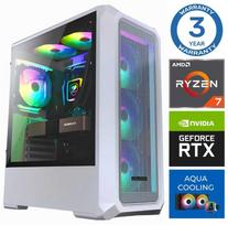 Stacionarus kompiuteris INTOP AQUA Ryzen 7 8700F 16GB DDR5 1TB SSD M.2 NVME+2TB RTX5060Ti 16GB no-OS (RW59081NS)