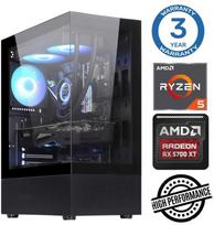Stacionarus kompiuteris INTOP Ryzen 5 5500 16GB 500SSD M.2 NVME+2TB RX6600 8GB no-OS (RW65207NS)