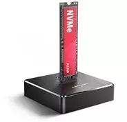 „AXAGON ADSA-M2C11“, USB-C 10Gbps prijungimo stotelė, skirta 1 × M.2 NVMe/SATA SSD diskui