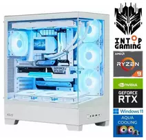 Stacionarus kompiuteris INTOP AQUA Ryzen 9 9900x 32GB DDR5 1TB SSD M.2 NVME+2TB RTX5070Ti 16GB WIN11 (RW65793WH)