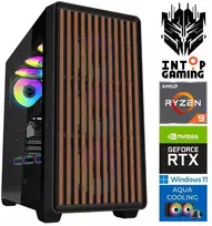 Stacionarus kompiuteris INTOP AQUA Ryzen 9 9900x 32GB DDR5 1TB SSD M.2 NVME+2TB RTX5070Ti 16GB WIN11 (RW65841WH)