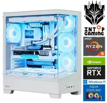Stacionarus kompiuteris INTOP AQUA Ryzen 5 7500X3D 64GB DDR5 1TB SSD M.2 NVME+2TB RTX5080 16GB WIN11 (RW67318WH)