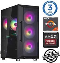 Stacionarus kompiuteris INTOP Ryzen 5 3600 32GB 1TB SSD M.2 NVME+2TB RX6600 8GB no-OS (RW68340NS) (Atnaujinta)