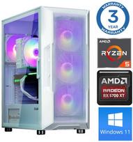 Stacionarus kompiuteris INTOP Ryzen 5 3600 64GB 1TB SSD M.2 NVME+2TB RX6600 8GB WIN11 (RW68384WH) (Atnaujinta)