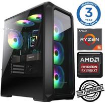 Stacionarus kompiuteris INTOP Ryzen 5 3600 16GB 500SSD M.2 NVME+2TB RX6600 8GB no-OS (RW68394NS) (Atnaujinta)