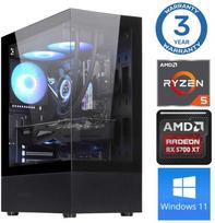 Stacionarus kompiuteris INTOP Ryzen 5 3600 16GB 500SSD M.2 NVME+2TB RX6600 8GB WIN11 (RW68422WH) (Atnaujinta)