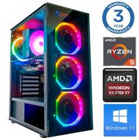 Stacionarus kompiuteris INTOP Ryzen 5 3600 64GB 1TB SSD M.2 NVME+2TB RX6600 8GB WIN11 (RW68456WH) (Atnaujinta)