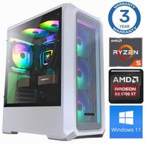 Stacionarus kompiuteris INTOP Ryzen 5 3600 64GB 500SSD M.2 NVME+2TB RX6600 8GB WIN11 (RW68478WH) (Atnaujinta)