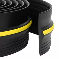 Garažo Grindų Sandariklis Juoda ir geltona 12 x 90 mm 4 m PVC