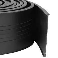 Garažo durų sandarinimas Juoda 70 x 6 mm 5 m PVC