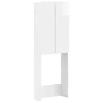 Tualeto spintelė ZWOLLE Itin blizgi balta 66 x 25,5 x 190 cm
