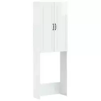 Tualeto spintelė UTRECHT Itin blizgi balta 66 x 25,5 x 190 cm
