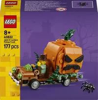 LEGO® moliūgo žibinto formos pikapas Žaislinio Helovino rankdarbio rinkinys 40822