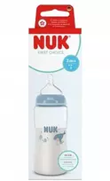 NUK First Choice 300 ml kūdikio buteliukas su temperatūros kontrole, banginis