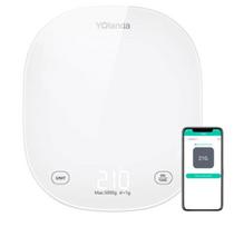 Elektroninės virtuvinės svarstyklės Yolanda CK10A Smart, balta sp.