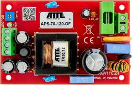 Adapteris Atte SMPS 12V 6A 72W APS-70-120-OF, DC 12V