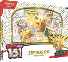 Pokémon TCG: Scarlet and Violet 151 - Zapdos Ex box