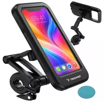 Trizand vandeniui atsparus telefono laikiklis dviračiui