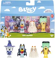 Bluey - 4 figūrėlių rinkinys - Helovinas (90266)