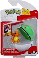 Pokémon - Clip N Go Charmander su draugų kamuoliuku (PKW4162)