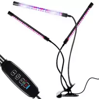 RTO 3x augalų augimo lempos LED panelė, viso spektro, 30 W, 9 režimai, IP54 - E949