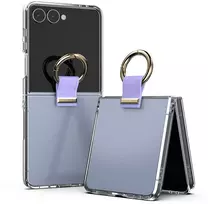 Dėklas Mercury Golden Bell Case for Samsung Galaxy Z Flip8 lilac violetinė