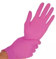 Lycon Nitrilinės pirštinės (XS), rožinės | Nitrile gloves (XS) pink, Hygostar