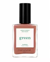 MANUCURIST_ Žalias nagų lakas, smėlio spalvos, 15 ml