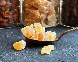 Ekologiški imbiero gabaliukai cukruje - 5kg
