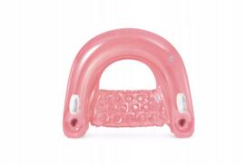 Pripučiamas plūduriuojantis fotelis Intex powder pink 58859