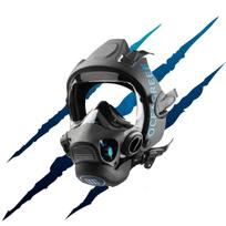 Viso veido kaukė Neptune III, M/L dydis, juoda