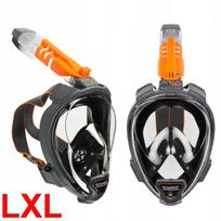Viso veido nardymo kaukė OCEAN REEF ARIA QR+ GoPro BK L/XL su plūdurėliu