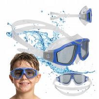 Plaukimo akiniai UV AQUASTIC Mako, nuo rasojimo, baseinui