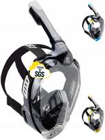 Viso veido nardymo kaukė Cressi XDT085155 juoda