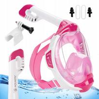 Viso veido nardymo kaukė AQUASTIC KAI rožinė L-XL DRY TOP SYSTEM