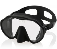 Panoraminė nardymo kaukė AQUA SPEED AMATI 2.0 07B juoda